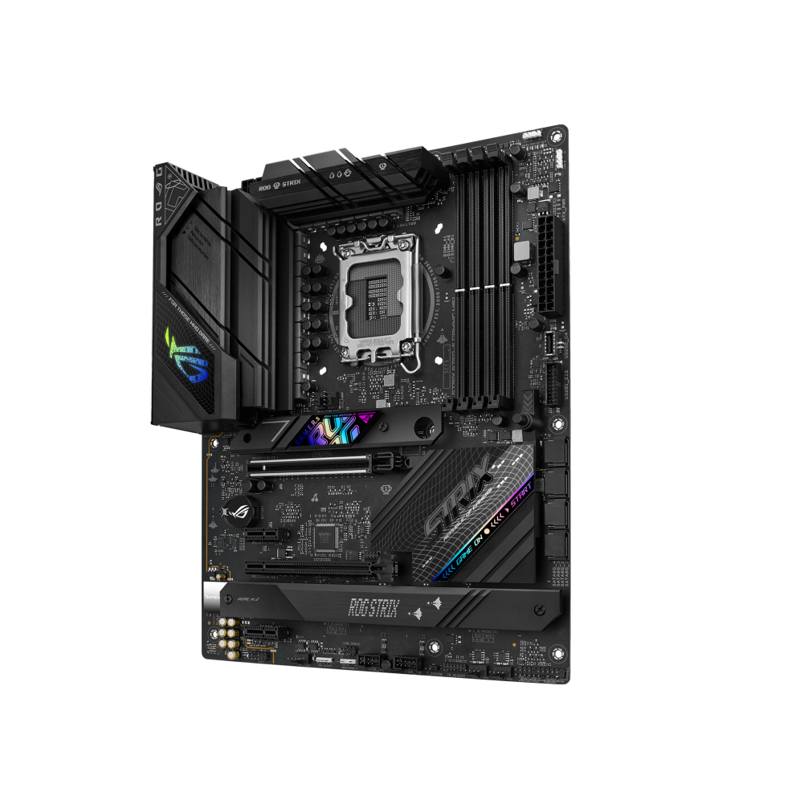 Материнская плата Asus ROG STRIX B760-F GAMING WIFI Soc-1700 Intel B760 4xDDR5 ATX AC`97 8ch(7.1) 2.