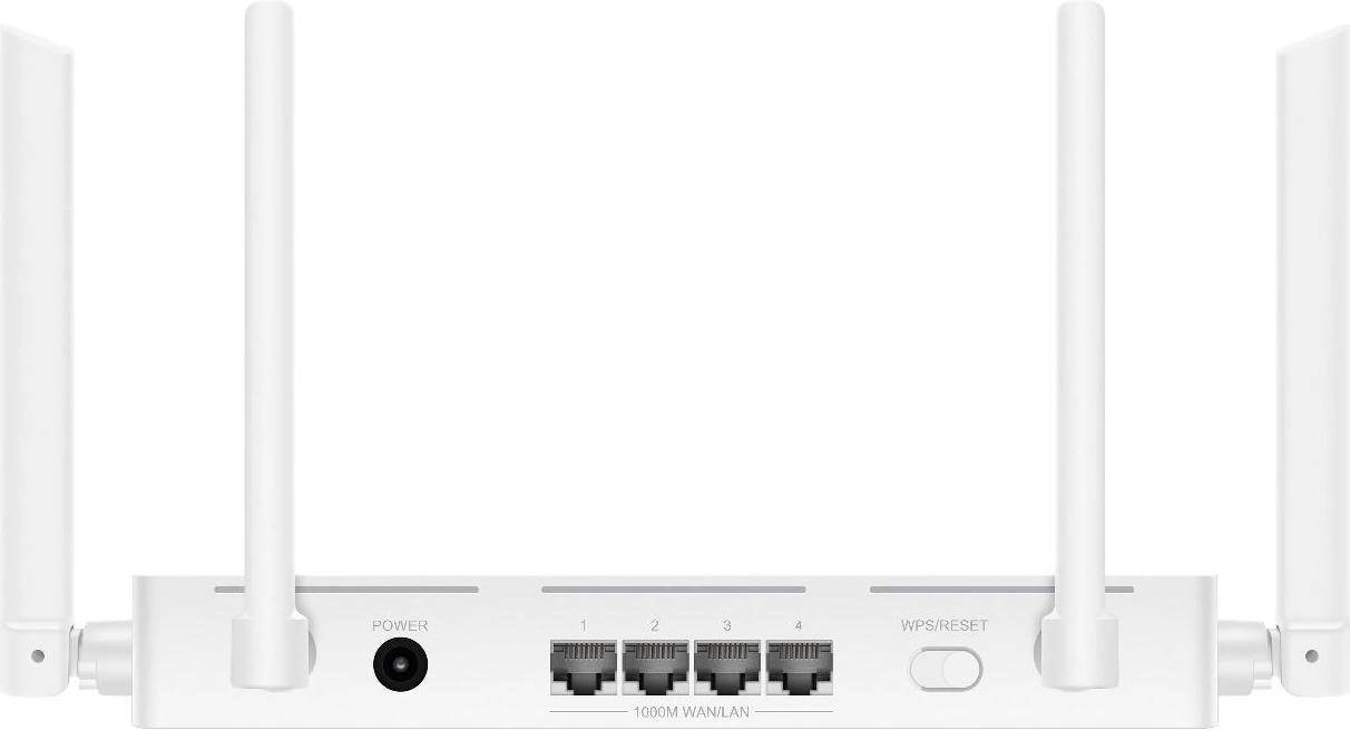 Роутер Huawei AX1 WS5203 (53030BYV) AC1200 10/100/1000BASE-TX/Wi-Fi белый