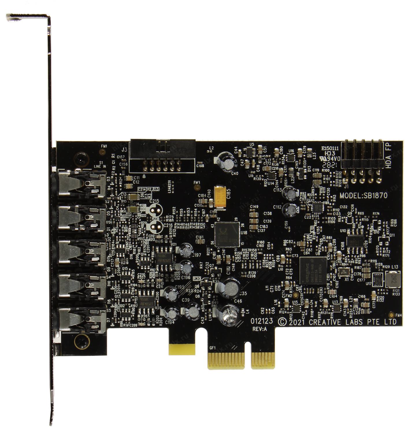 Звуковая карта Creative PCI-E Audigy FX V2 5.1 Ret