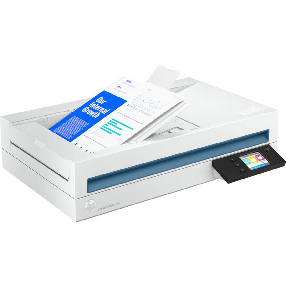 Сканер планшетный HP ScanJet Pro N4600 fnw1 (20G07A) A4 белый