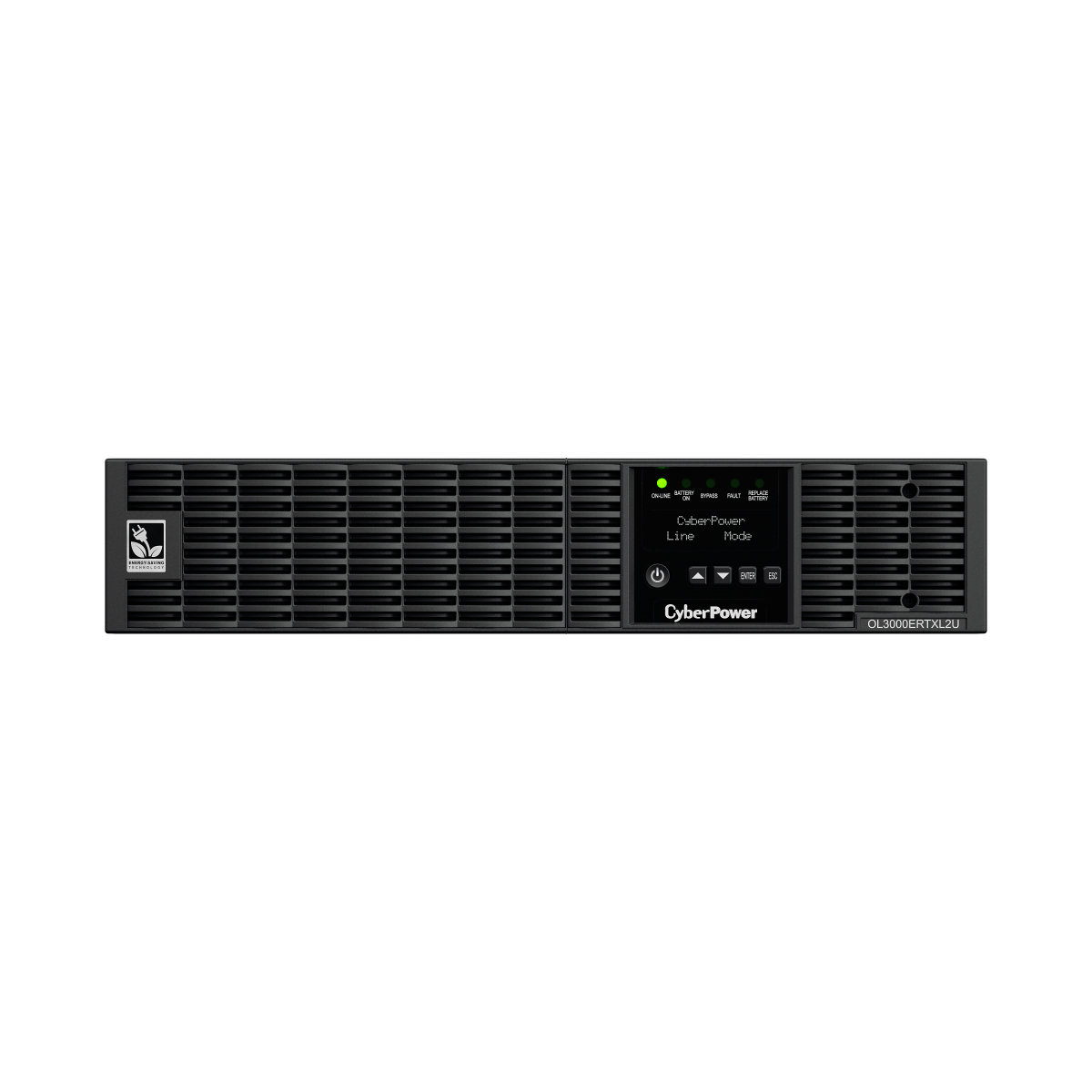 CyberPower ИБП Online OL3000ERTXL2U 3000VA/2700W USB/RS-232/Dry/EPO/SNMPslot/RJ11/45/ВБМ (8 IEC С13,