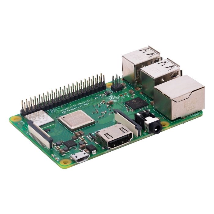 ПК Мини Raspberry NUC Pi 3 Model B+ BCM2837B0 (1.4) 1Gb CR noOS GbitEth WiFi BT (RA433)