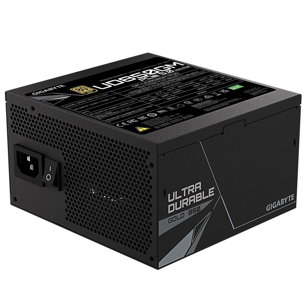 Блок питания PG5 850W, 80Plus, Gold, Полностью модульный, PCIe Gen 5.0 compatible, 28200-U85GP-1EUR