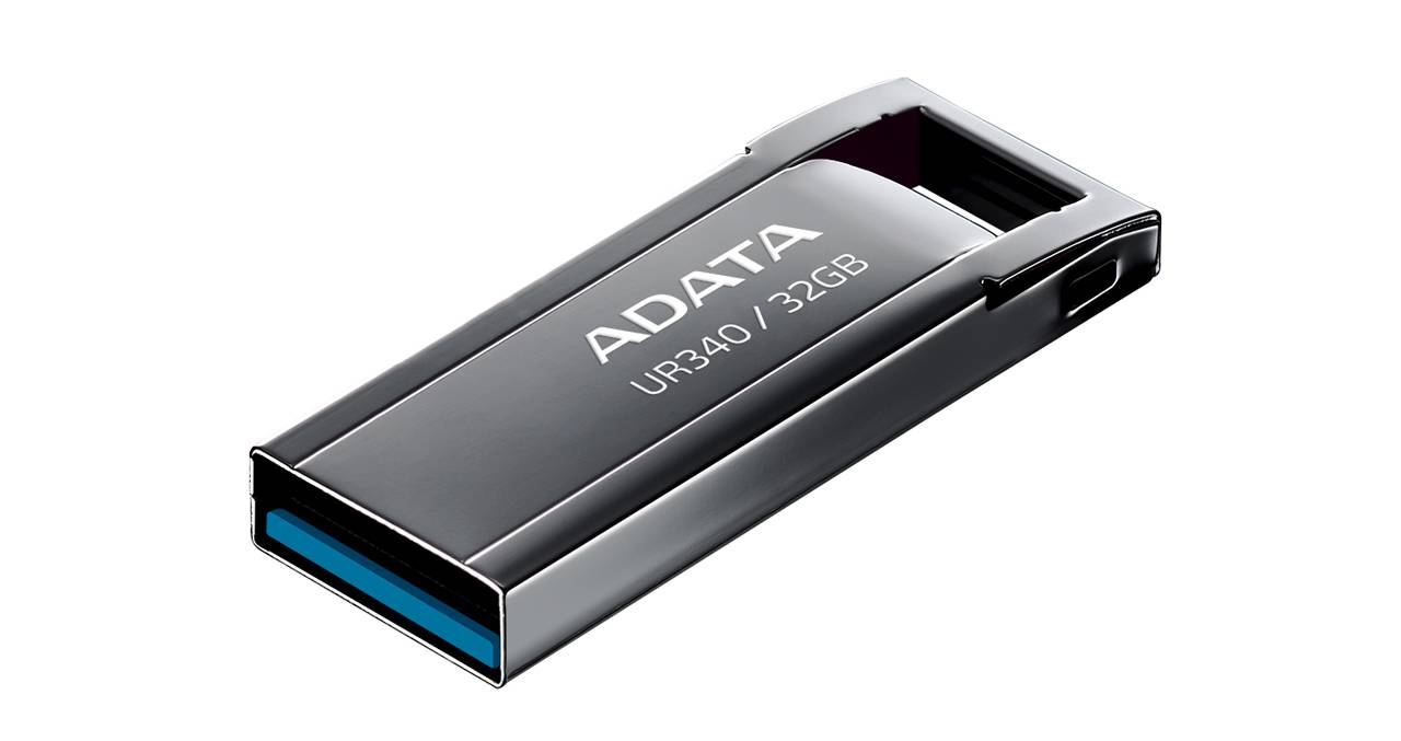 Флеш Диск A-Data 32Gb UR340 AROY-UR340-32GBK USB3.2 черный
