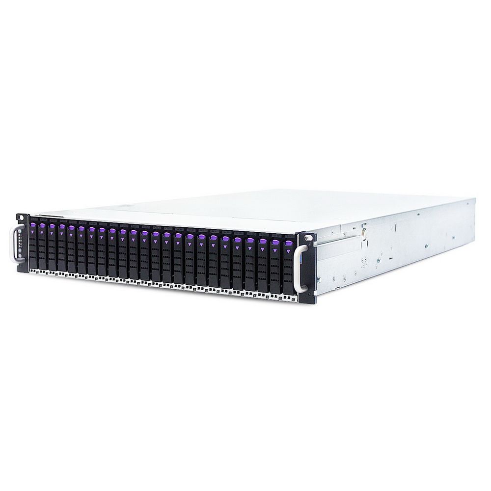 Серверная платформа AIC FB201-LX_XP1-F201LXXX 2U-24 Bay storage server supports 24 x U.2 NVMe