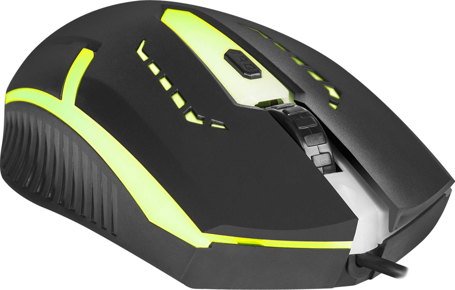 Мышь Defender Hit MB-601 черный оптическая 1200dpi USB 3but (52601)