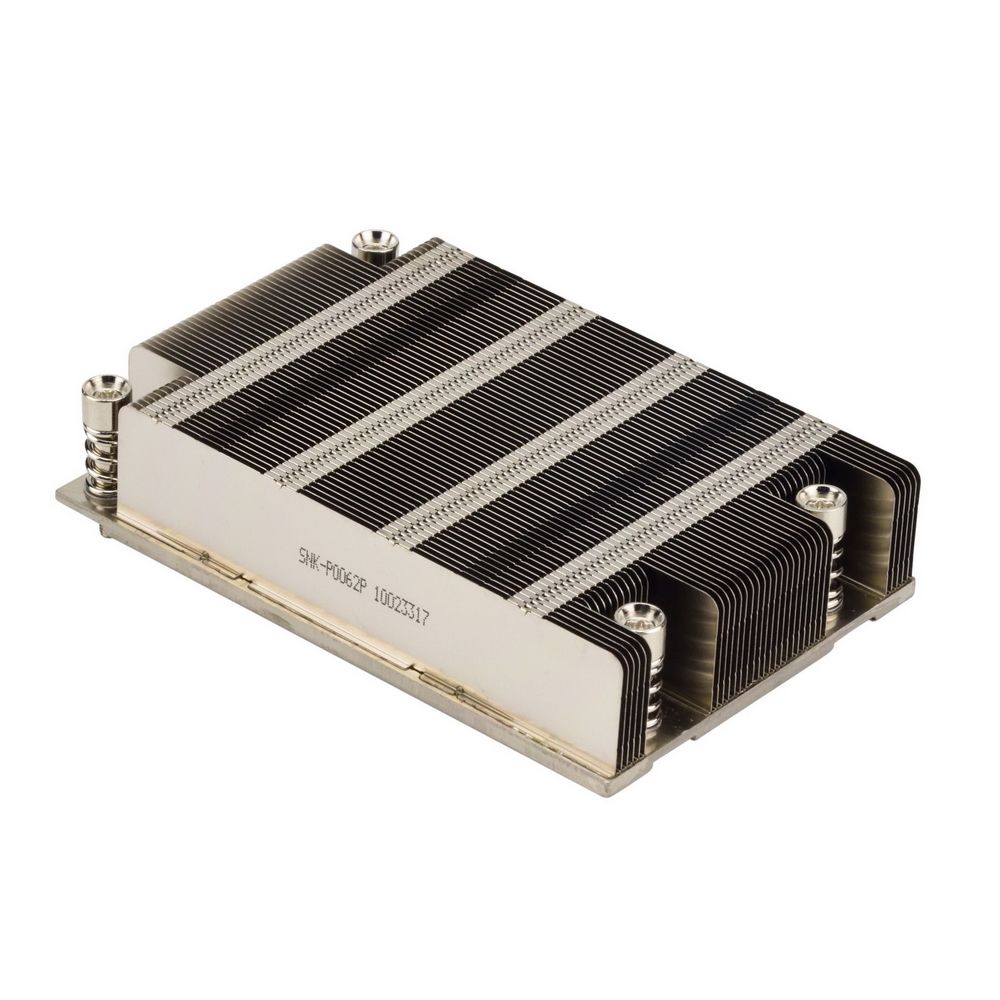 Пассивный кулер SuperMicro SNK-P0062P 1U Passive CPU Heat Sink for AMD Socket SP3 Processors