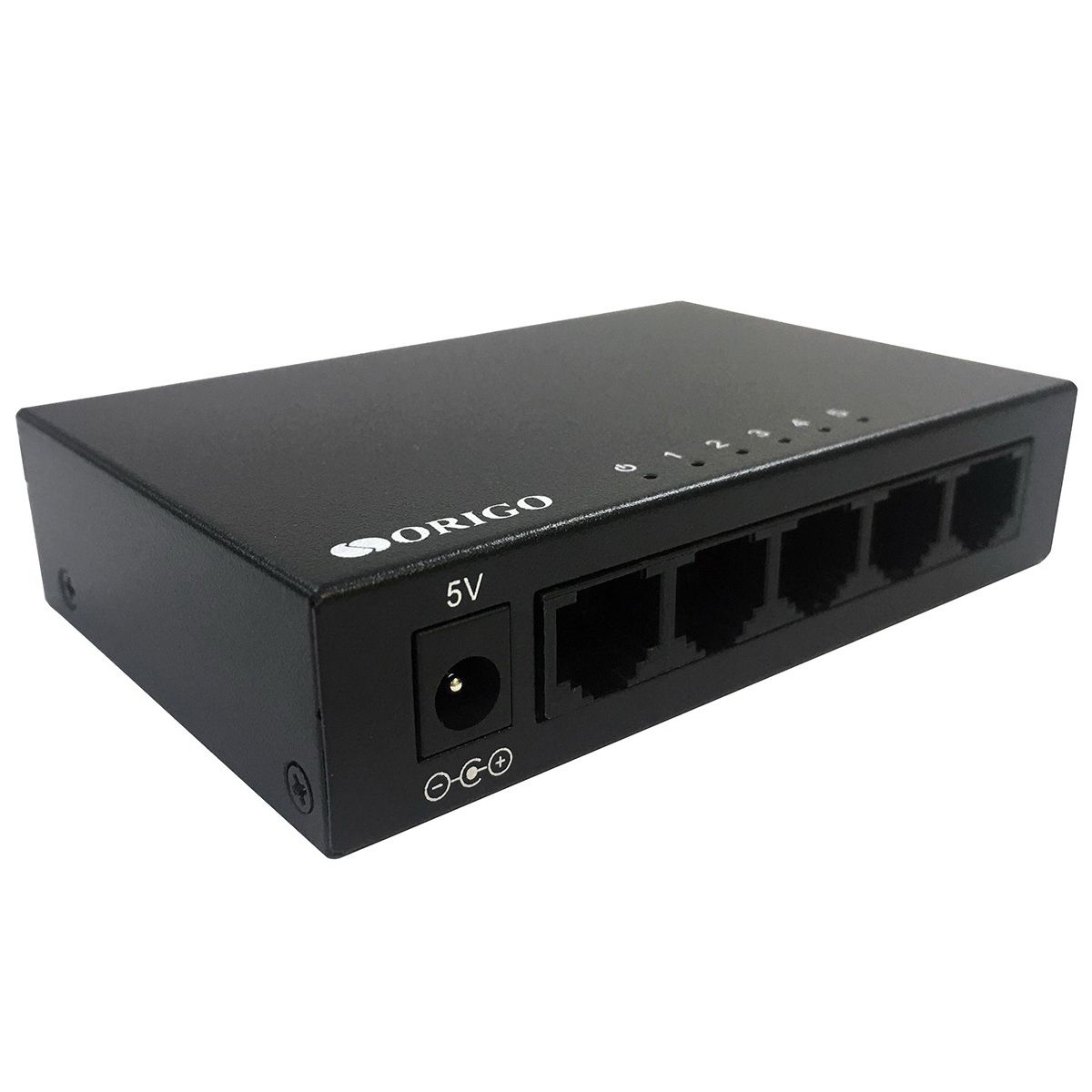 Коммутатор Origo OS2205 OS2205/A2A (L2) 5x1Гбит/с неуправляемый
