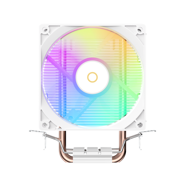 Кулер для процессора Ocypus Gamma A20 WH ARGB, 92mm FARGB FAN, Top FARGB Panel, 2 HEAT PIPES, 3-PIN,