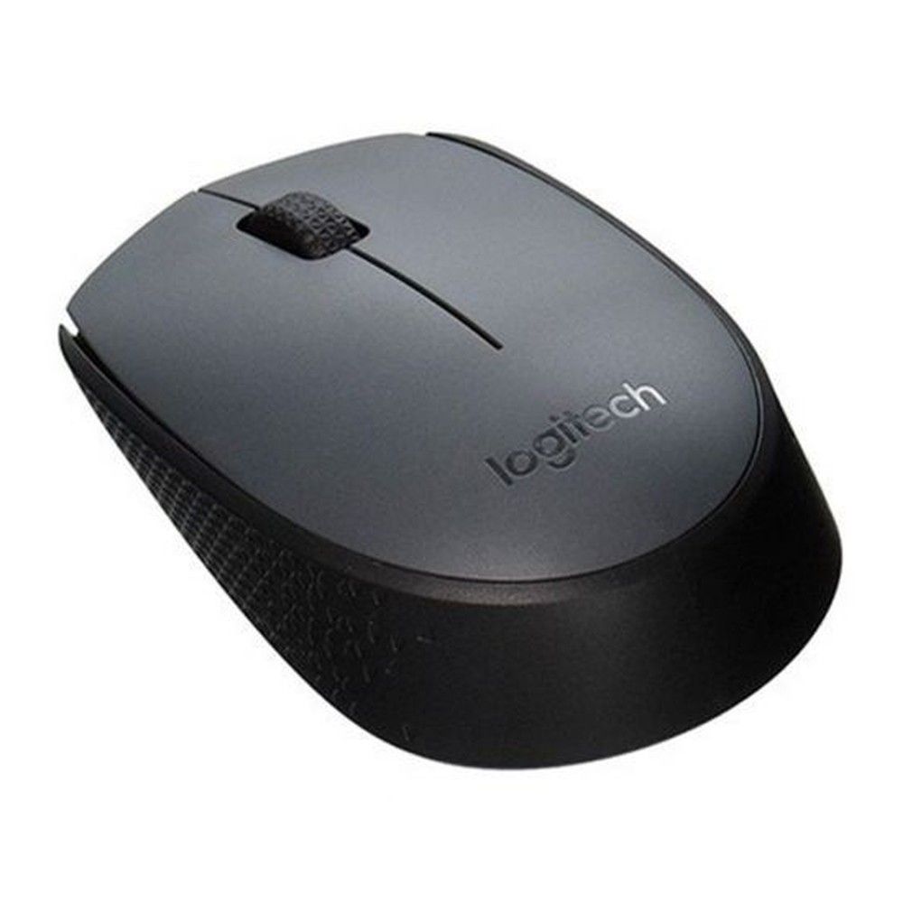Мышь Logitech M170 серый/черный оптическая 1000dpi беспров. USB 2but (910-004646)