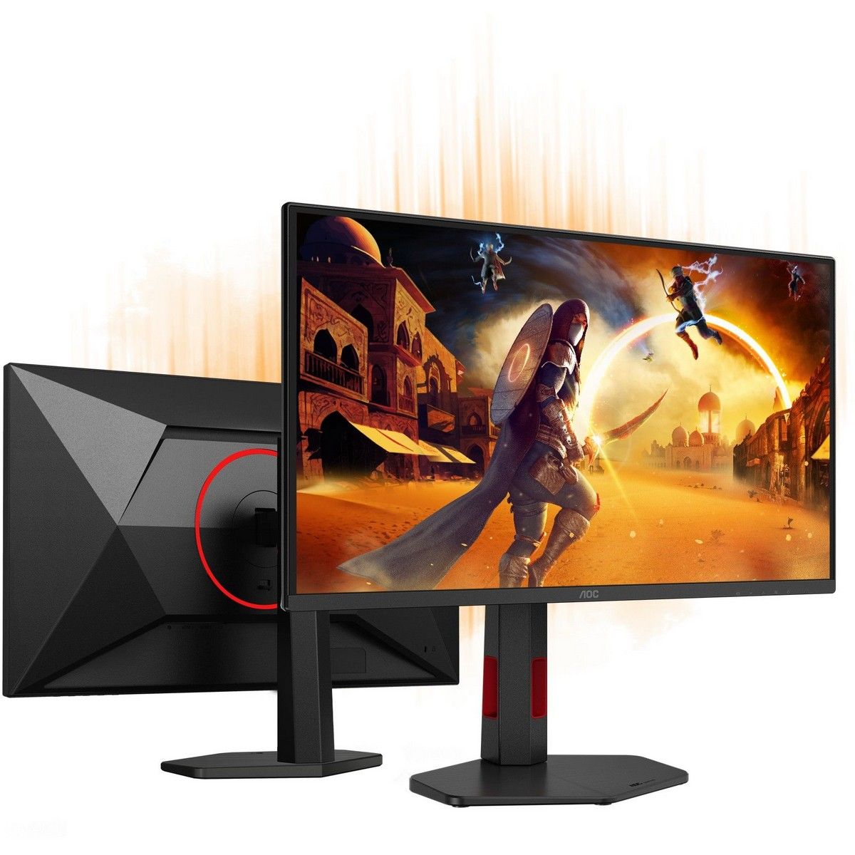 Монитор 25" AOC Q25G4SR Black (IPS, 2560x1440, 300Hz, 0.3 ms, 178°/178°, 450 cd/m, 1000:1, +2xH