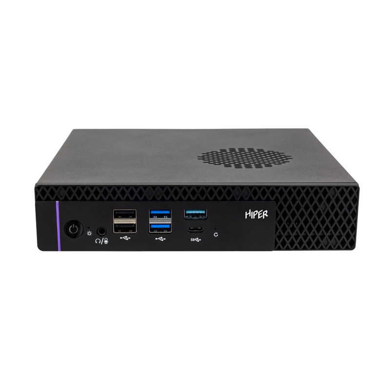 Мини ПК HIPER FACTUM FT20  Intel Core i5 14400(2.5Ghz)/16384Mb/512PCISSDGb/noDVD/BT/WiFi/war 1y/1.3k