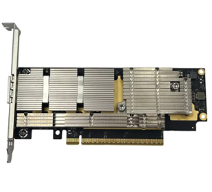 Сетевая карта NVIDIA® ConnectX®-7 400GbE/NDR IB Single-Port OSFP HHHL Adapter Card - PCIe 5.0 x16, C
