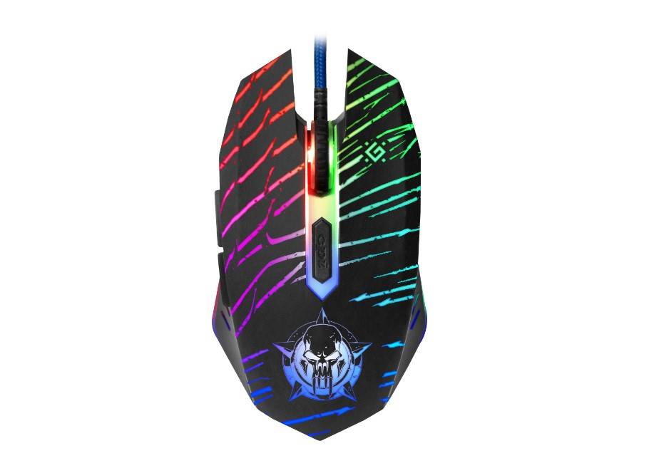 Проводная игровая мышь Dark Agent GM-590L 6 кнопок,12800dpi