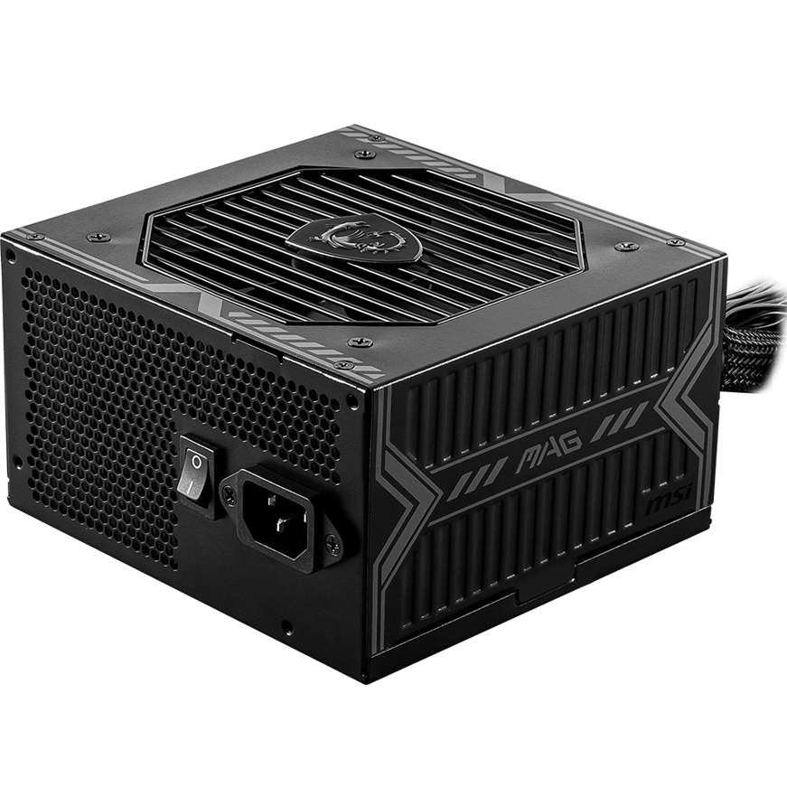 Блок питания MSI ATX 550W MAG A550BN 80+ bronze (20+4pin) APFC 120mm fan 5xSATA RTL