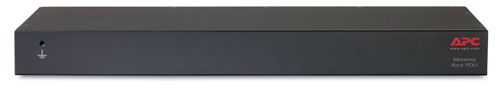 Панель распределения питания APC RACK PDU, METERED, 1U, 16A, 208/230V, (8) C13