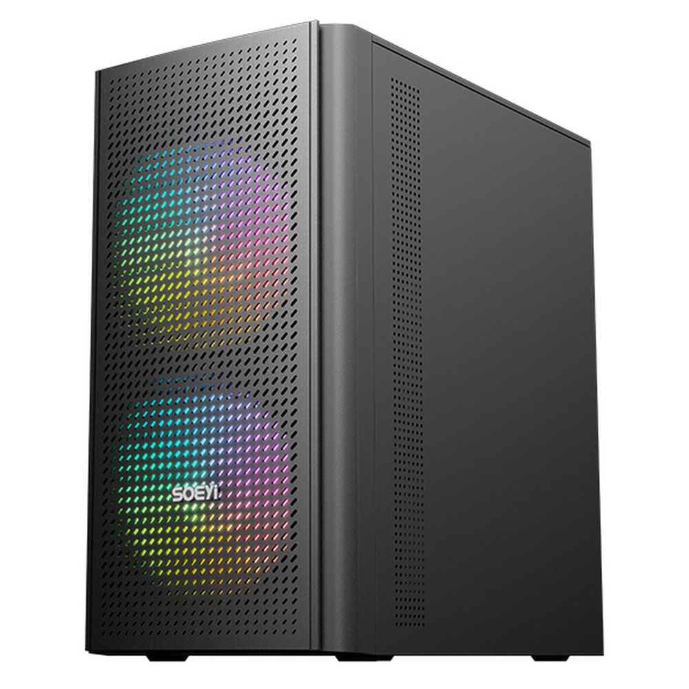 Корпус для ПК ACD ACD M2-500 mATX, PSU 500W/ USB3.0+USB1.1*2+HD Audio/ FAN 3x120 mm