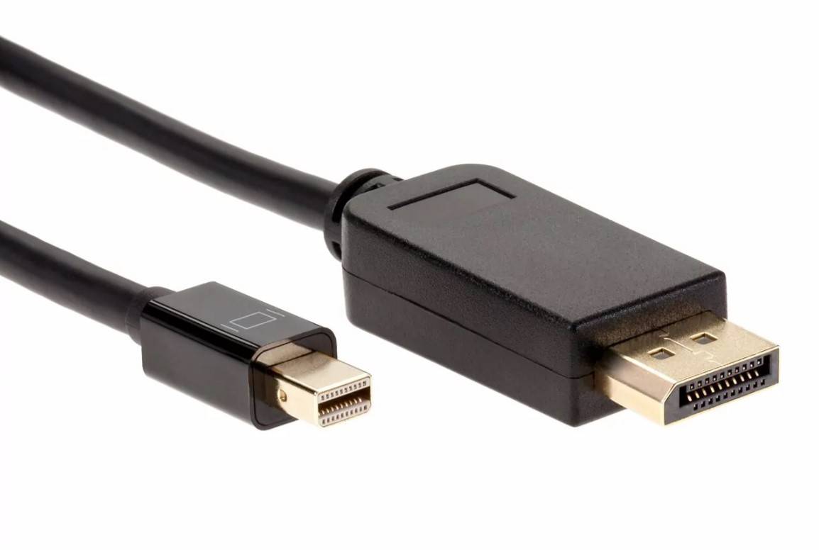 Кабель-переходник VCOM Mini DisplayPort M/DisplayPort M (CG682-1.8M)
