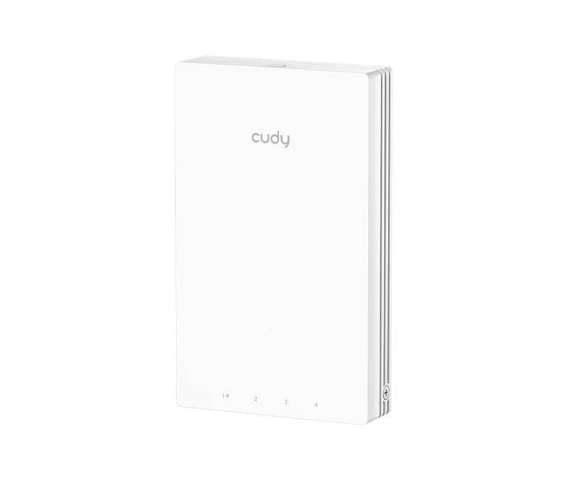 Точка доступа Wi-Fi CUDY AX3000 Gigabit Wall-Plate Wi-Fi 6 Access Point AX3000 Dual Band Wi-Fi 6 Wal