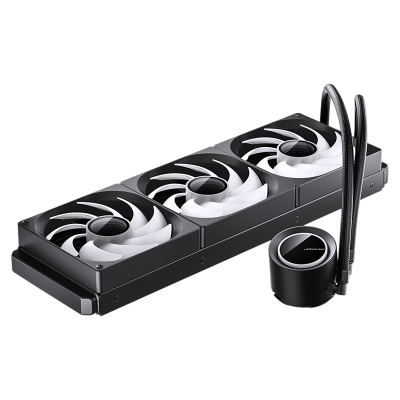 Система жидкостного охлаждения JONSBO TG-420 ARGB Black (300W, 420mm, Black, ARGB/ Fans: 3x140mm, 93