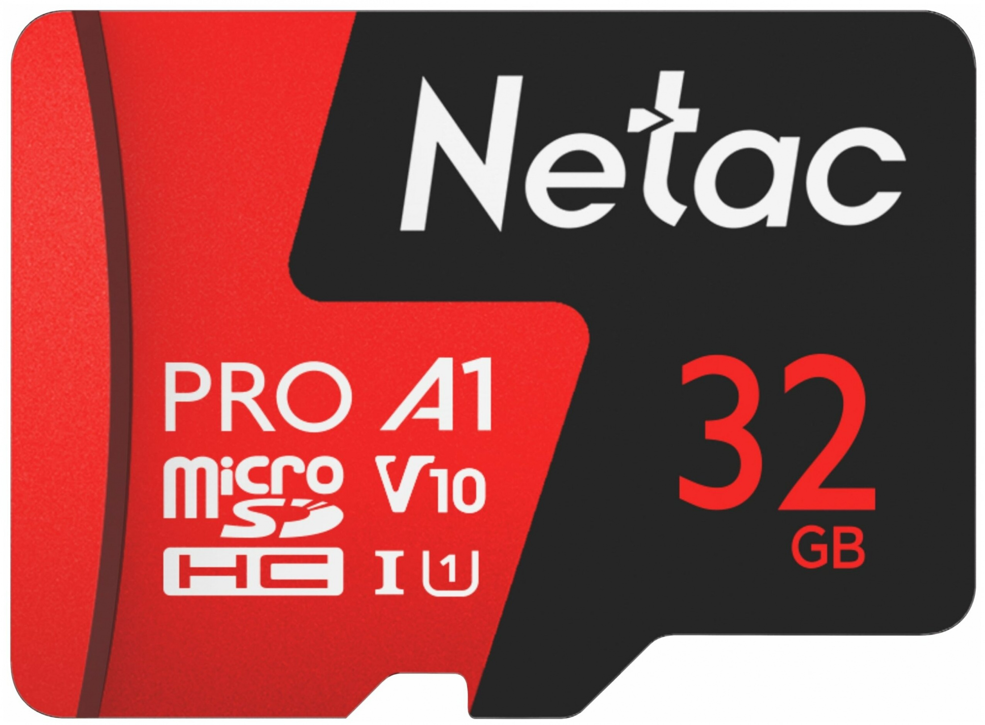 Флеш карта microSDHC 32GB Netac NT02P500PRO-032G-R P500 Extreme Pro + adapter
