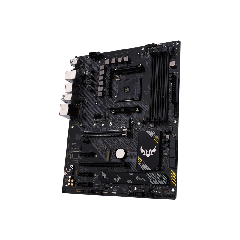 Материнская плата Asus TUF GAMING B550-PLUS Soc-AM4 AMD B550 4xDDR4 ATX AC`97 8ch(7.1) 2.5Gg RAID+HD