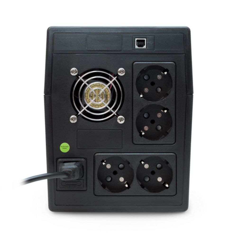 ИБП POWERMAN Back Pro 1500Plus Мощность 1500В А/900 Вт, батареи: 12 В 9 Ач - 2 шт, Розетки Shuko - 4