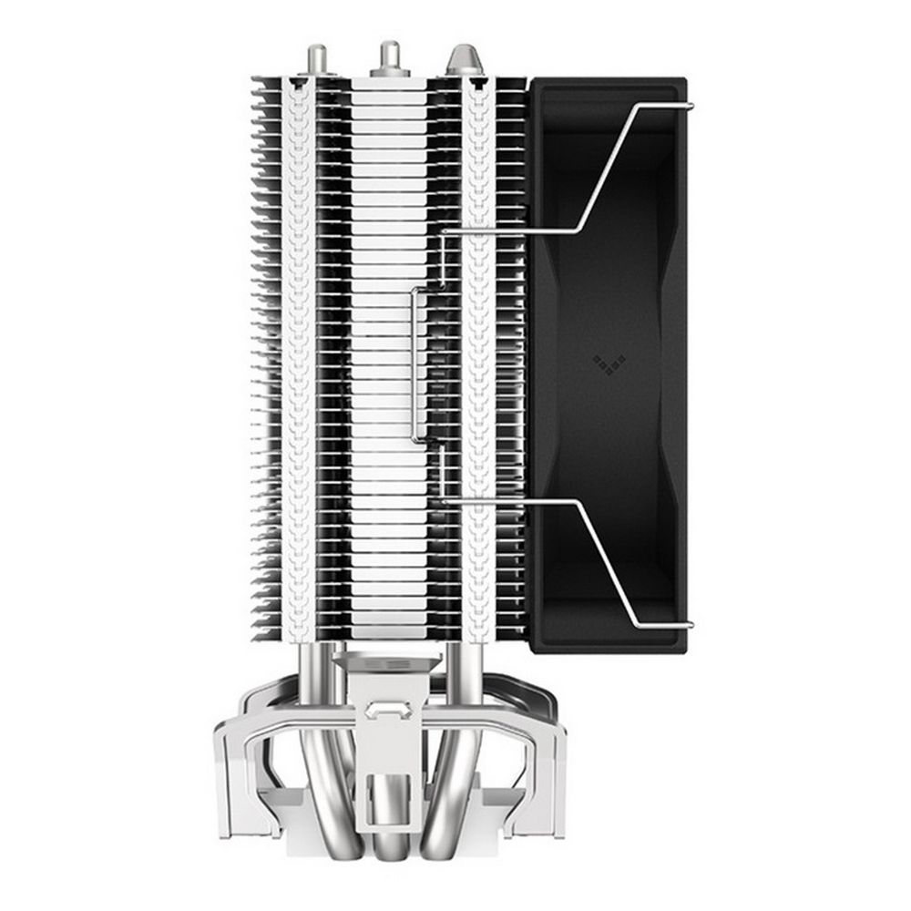 Устройство охлаждения(кулер) Deepcool AG300 Soc-AM5/AM4/1200/1700/1851 серебристый 4-pin 18-31dB Al+