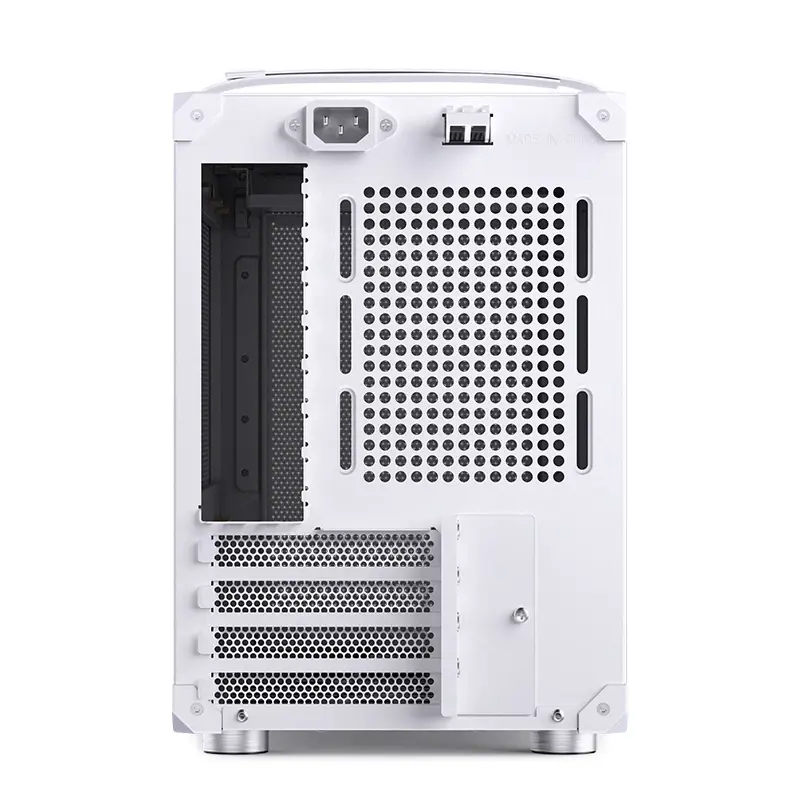 Корпус JONSBO C6 MAX Handle, Mini-Tower, TG, no fan, 1xUSB-A 3.0 + 1xUSB-C 3.1, mATX, mITX White