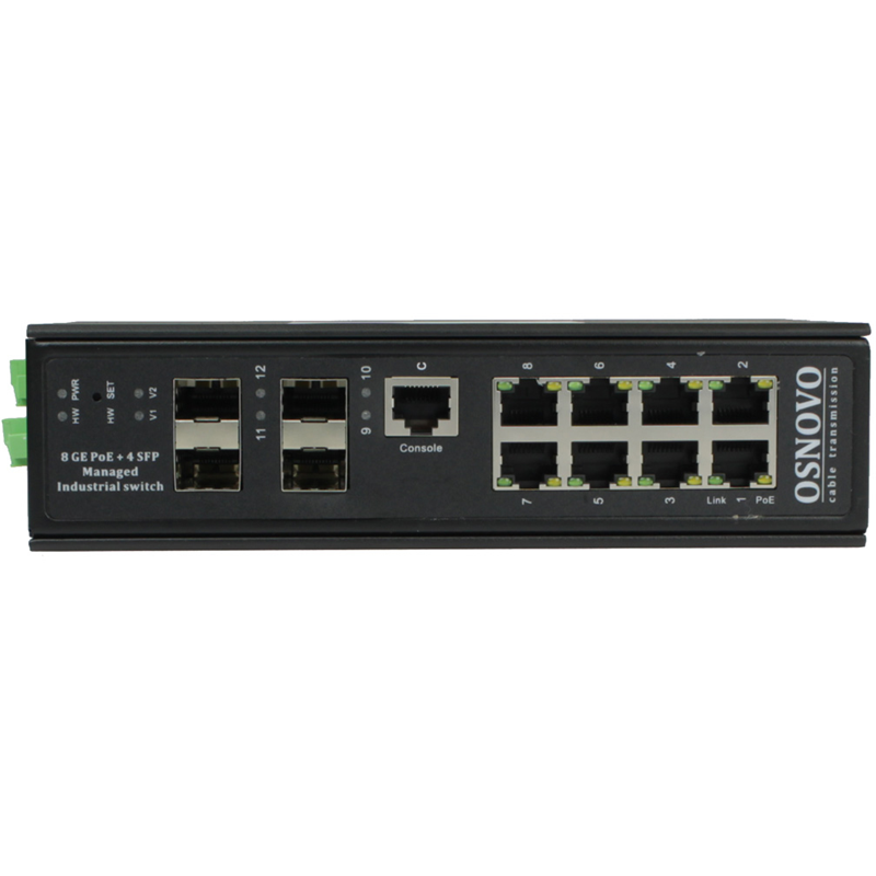 OSNOVO SW-80804/ILS(port 90W 300W)