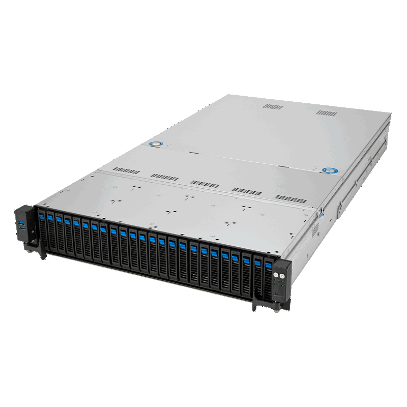 Серверная платформа ASUS RS521A-E12-RS24U/1G/2kW/16NVMe/FAN/RH/OCP/GPU