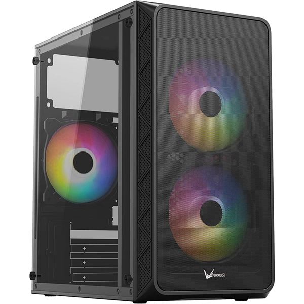 Корпус Formula Air Mesh G4 черный без БП mATX 2x120mm 1xUSB2.0 1xUSB3.0 audio
