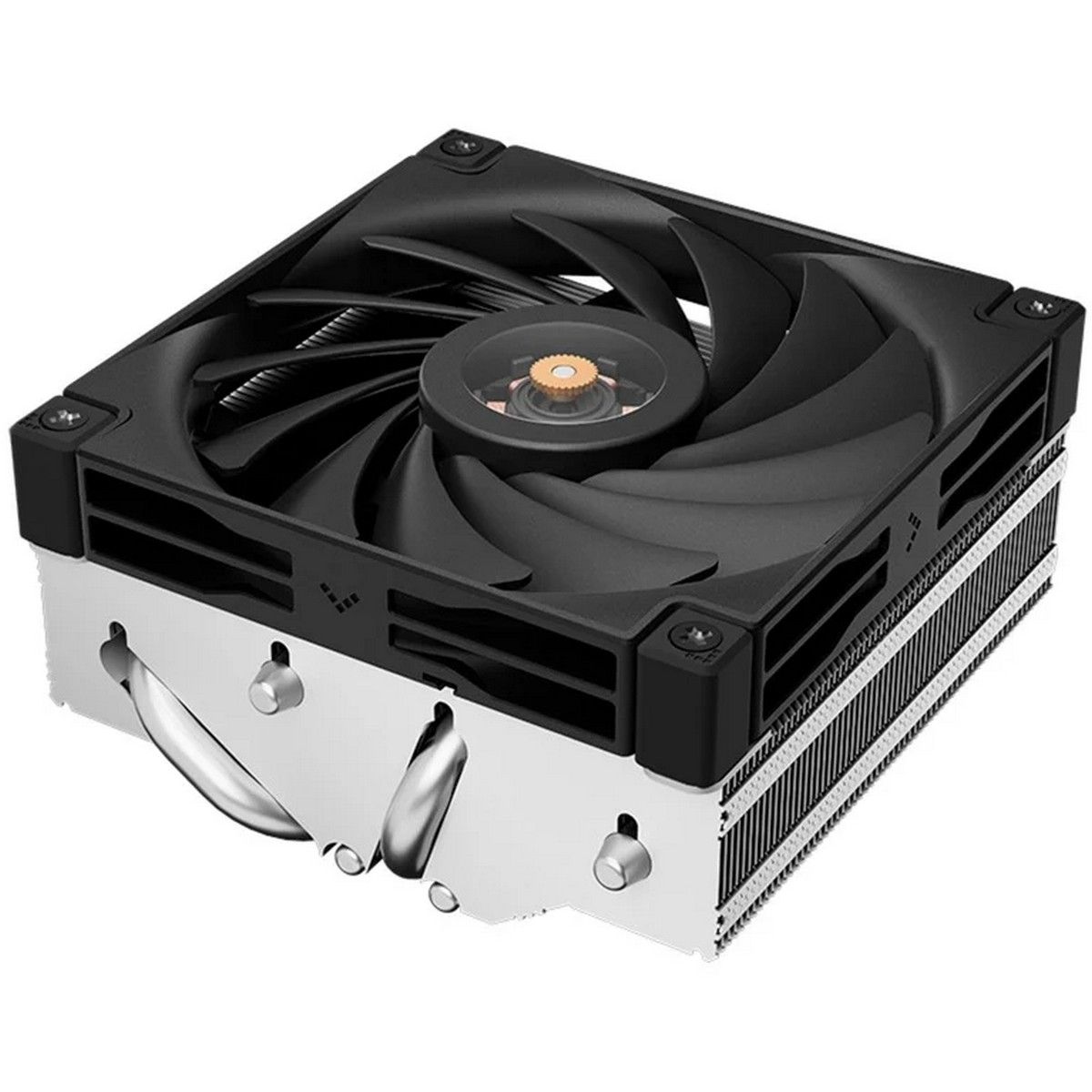 Кулер для процессора DEEPCOOL AN400 BLACK LGA1700/1200/115X/AM5/AM4 низкопрофильный 52,5 mm (27шт/ко
