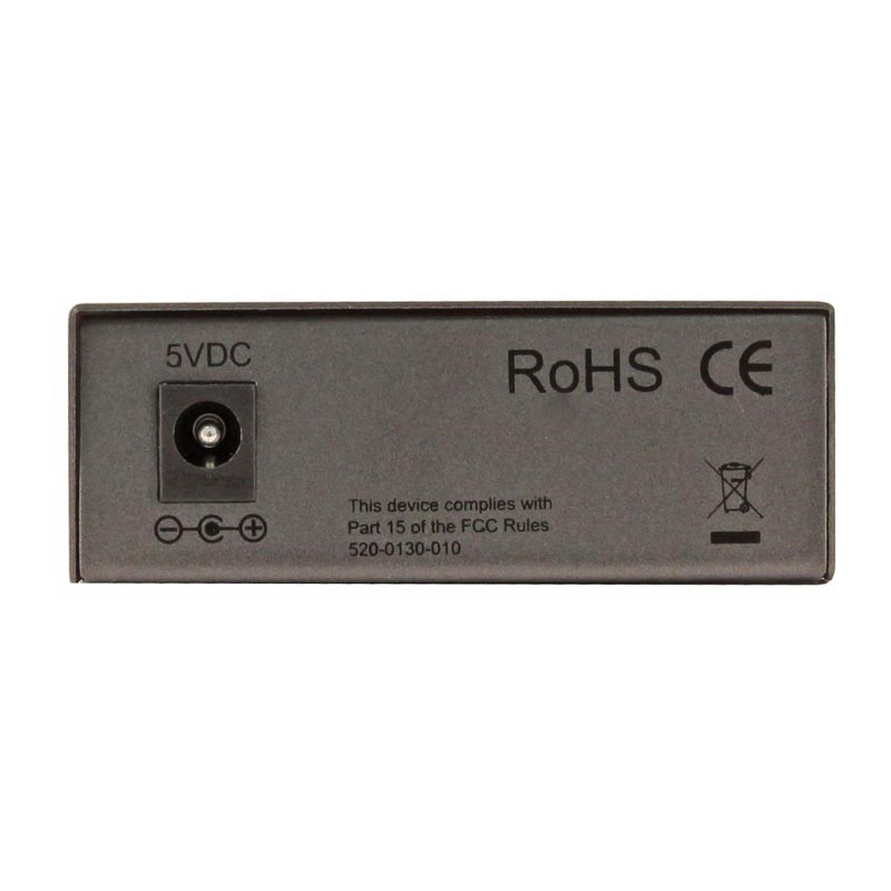 Медиаконвертер OSNOVO OMC-100-11S5a Оптический Fast Ethernet медиаконвертер для передачи Ethernet по