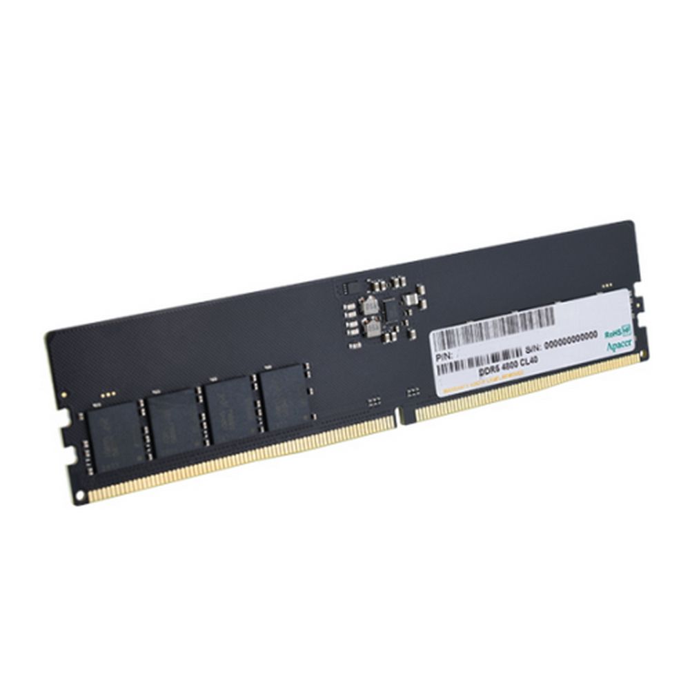 Оперативная память APACER 32GB DDR5 4800 DIMM CL40, 1.2V, 2048x8, RTL FL.32G2A.PTH