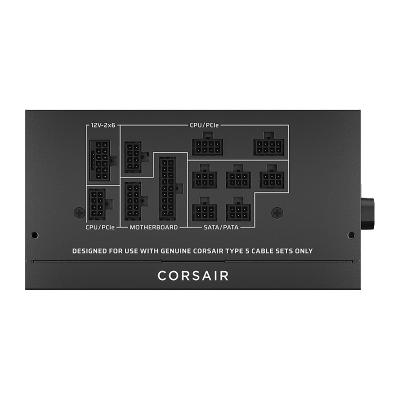 Блоки питания Corsair RM1000x SHIFT, Model RPS0222, 1000W 80+ Gold (ATX, 3.1, PCIe 5.1, Full modular