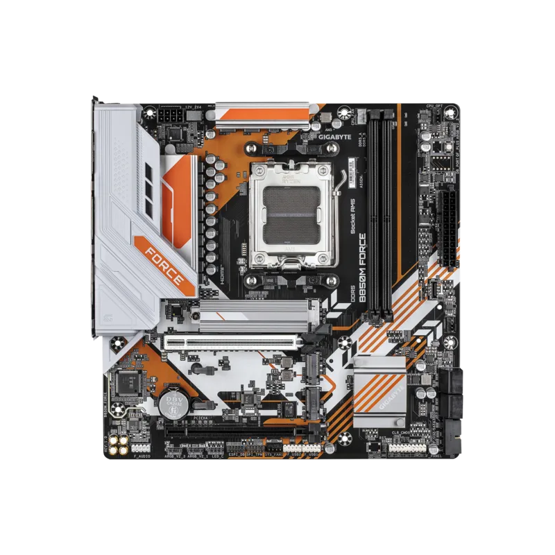 Материнская плата Gigabyte B850M FORCE Socket AM5 AMD B850 2xDDR5 mATX AC`97 8ch(7.1) 2.5Gg RAID+HDM