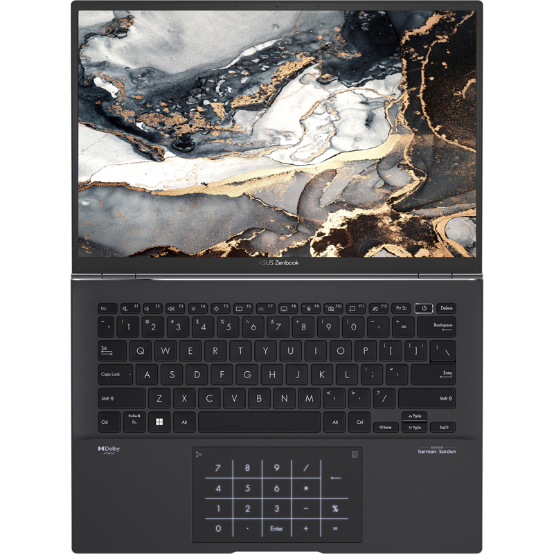 Ноутбук ASUS Zenbook 14 UM3402YA-KP860 AMD Ryzen5 7430U   2.3GHz  LPDDR4X 16GB 1TB PCIE G3 SSD   14.