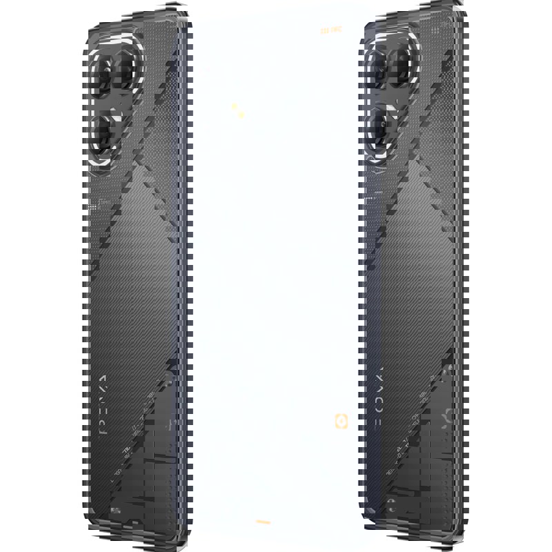 Смартфон Tecno Pova 7 Ultra 5G 256Gb 8Gb черный моноблок 3G 4G 2Sim 6.67" 1260x2800 Android 15 108Mp