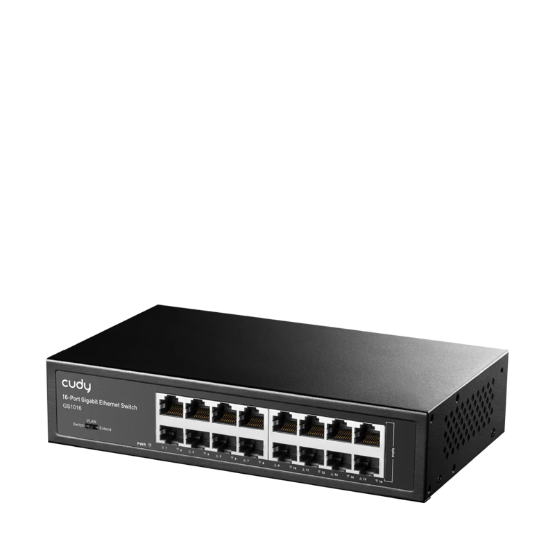 Коммутатор Cudy GS1016 (L2) 16x1Гбит/с неуправляемый