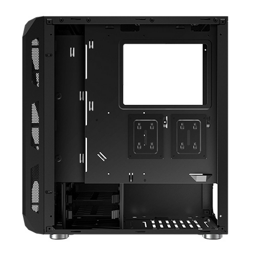 Корпус Xigmatek Lamiya EN40016 ATX, USB3.0x1+USB2.0x2, Front &amp/ Left TG, 4PCS X24A Fan, Galaxy II