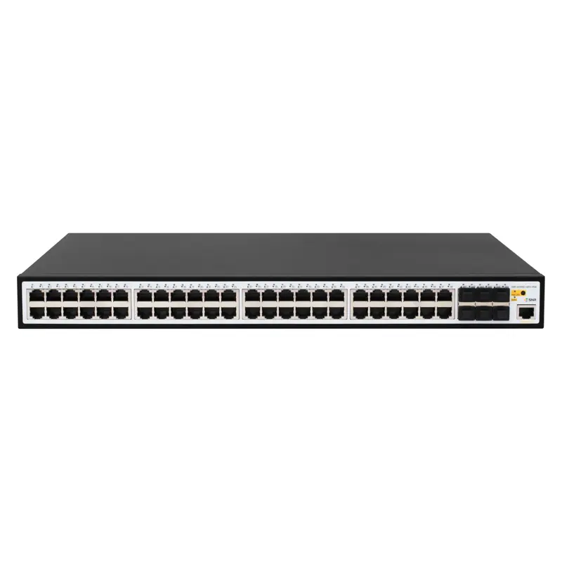 Коммутатор SNR SNR-S5310G-48TX-POE (L2+) 48x1Гбит/с 6SFP+ 48PoE 450W управляемый