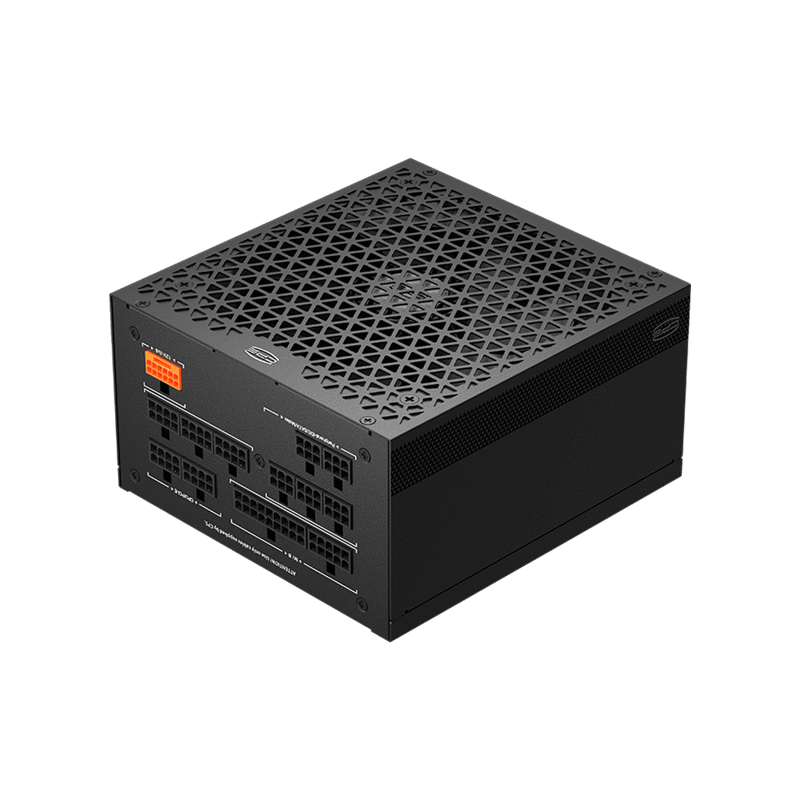 Блок питания PCCooler, 1000W 80+ Gold (ATX, 3.1, , Full modular, 1x24(20+4)pin 610mm, 2xCPU 8(4+4)pi
