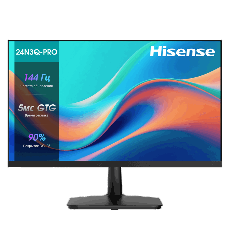 Монитор Hisense 23.8" 24N3Q-PRO черный IPS LED 16:9 HDMI M/M матовая 1000:1 250cd 178гр/178гр 1920x1