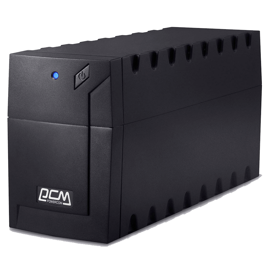 Источник бесперебойного питания Powercom Raptor RPT-600A EURO 360Вт 600ВА черный