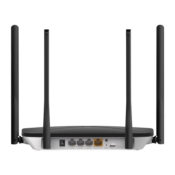 Роутер беспроводной Mercusys MB115-4G N300 10/100BASE-TX/4G cat. 4 черный
