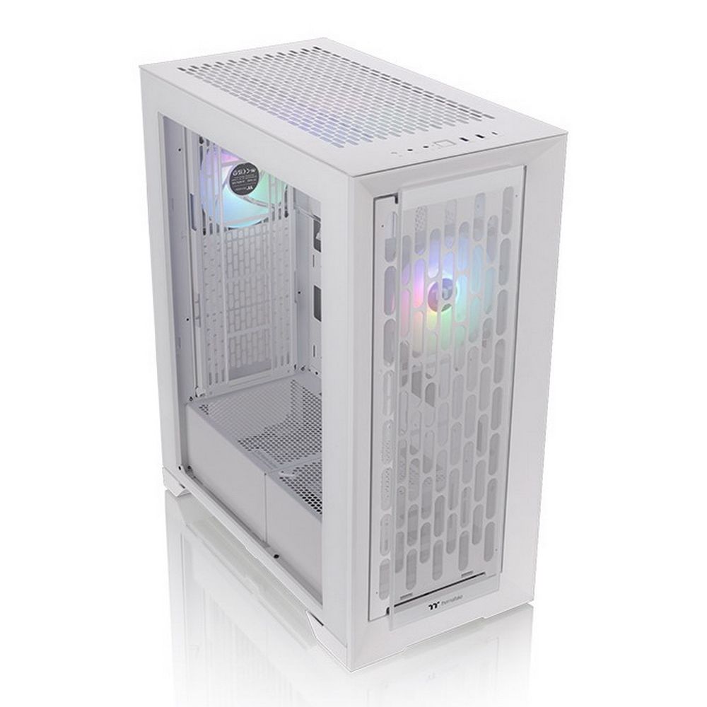 Корпус Thermaltake CA-1X8-00F6WN-01 CTE T500 TG ARGB Snow/White/Win/SPCC/Tempered Glass*2/CT140 ARGB