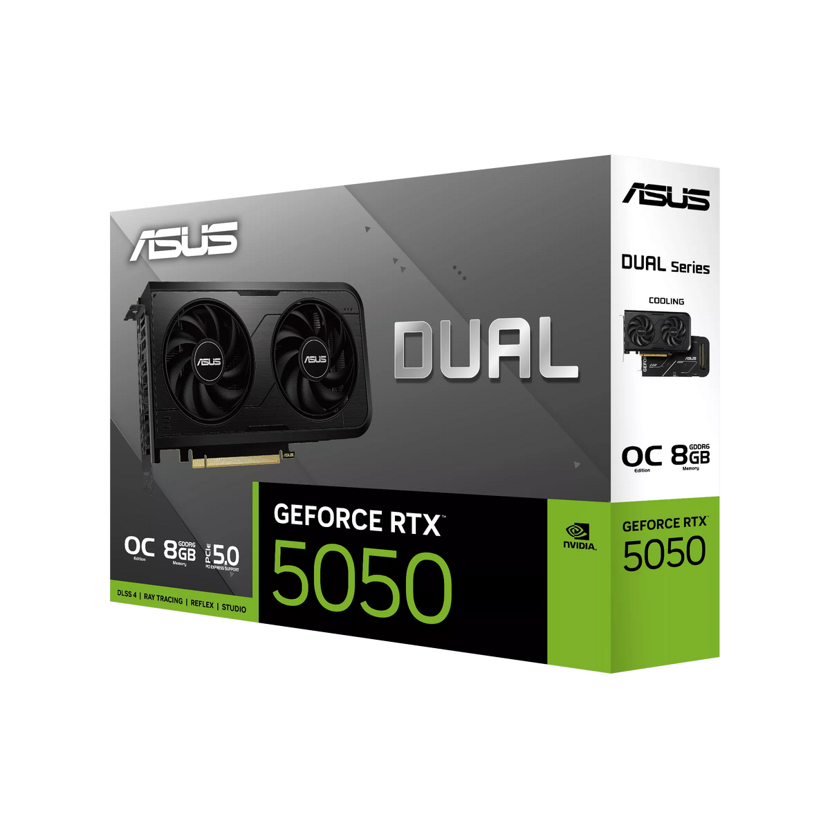 Видеокарта Asus PCI-E 5.0 DUAL-RTX5050-O8G NVIDIA GeForce RTX 5050 8Gb 128bit GDDR6 2647/20000 HDMIx
