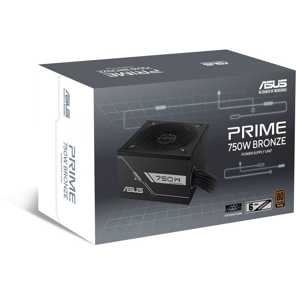 Блок питания ПК ASUS PRIME-750B-BLACK