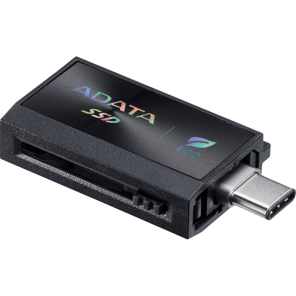 Накопитель SSD A-Data USB3.2 Gen2 512GB SC730-512G-CACTI SC730 черный